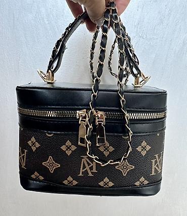 luis vitton: Классическая сумка, Louis Vuitton, Китай, Материал: Искусственная кожа, Жёсткая конструкция, Застежка на молнии, Съёмный ремень, Женские, Новый — 3