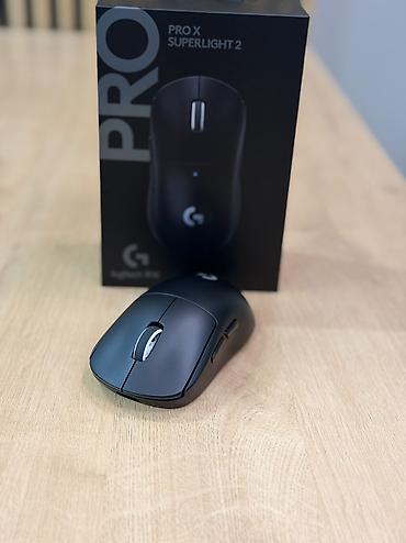 компьютер ноутбук: Logitech G Pro X Superlight 2 (чёрная) - полный комплект, отличное — 1