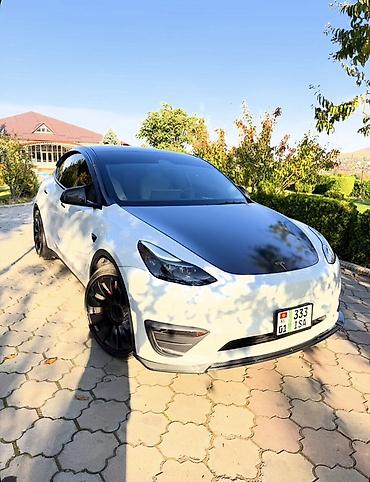 Tesla: Tesla Model Y: 2023 г., Электромобиль, Кроссовер lalafo.kg да — 2 Tesla: Tesla Model Y: 2023 г., Электромобиль, Кроссовер — 2