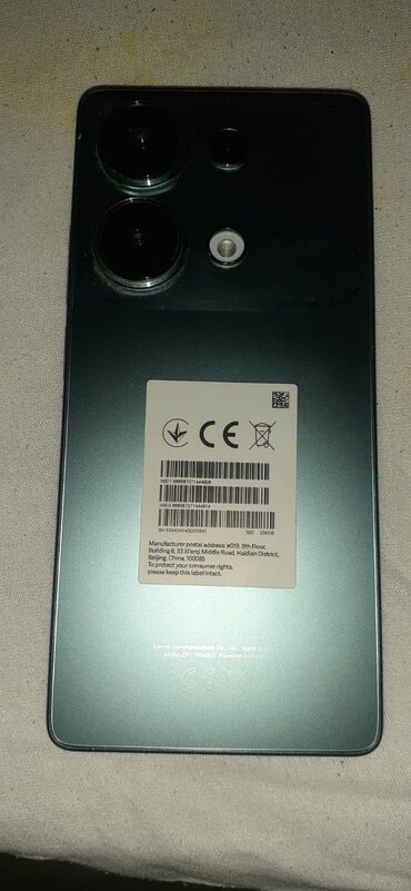 note 13 pro plus qiymeti: Redmi Note 13 Pro, 256 GB, rəng - Yaşıl, İki sim kartlı
