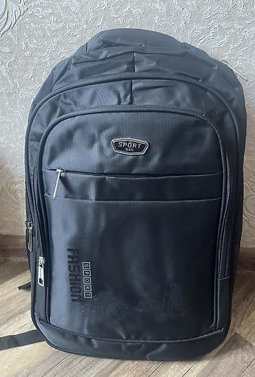 Туристические рюкзаки: Qara rəngli “SPORT BAG” məktəbli çantası - Gündəlik istifadə, dərs — 2