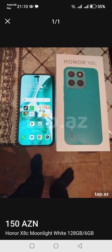google pixel 6 baku: Honor X8c, 128 GB