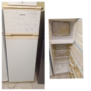 Paltaryuyan maşınlar: 2 qapılı Beko Soyuducu Satılır, rəng - Ağ