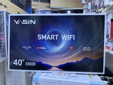 балыкчы телевизор: Телик Телевизоры YASIN 40E8000 smart tv с интернетом youtube 102 см