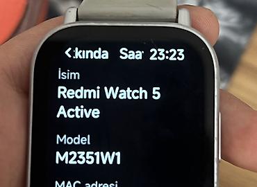 iphone x satış: Redmi watch 5 active yacsi veziyetedir balaca ciziqlari var istifade — 6