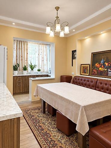 кв манас: 3 комнаты, 100 м², 1 этаж, Дизайнерский ремонт — 4