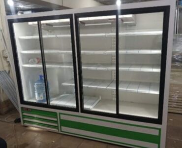 Soyuducu vitrinləri: Qiymeti bir metreye aiddir Magaza üçün her növ vitrinlerin sifarişi