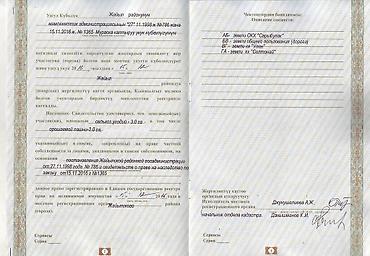 Кыймылсыз мүлк: 200 соток, Айыл чарба үчүн — 5