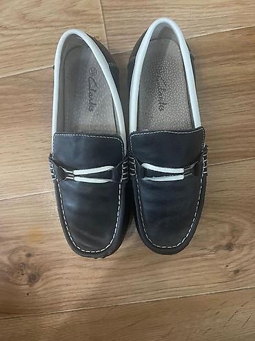 clarks обувь: Лоферы, 34, Clarks, Б/у, цвет - Черный — 1