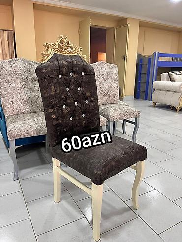 Qonaq otağı üçün, Yeni, Qatlanmayan, Stul