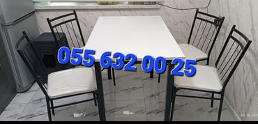 Bağ, çöl masa və oturacaq dəstləri: Yeni, Kvadrat masa, 4 stul, Açılmayan, Stullar ilə, Dəri, Azərbaycan -da lalafo.az — 24 Bağ, çöl masa və oturacaq dəstləri: Yeni, Kvadrat masa, 4 stul, Açılmayan, Stullar ilə, Dəri, Azərbaycan — 24