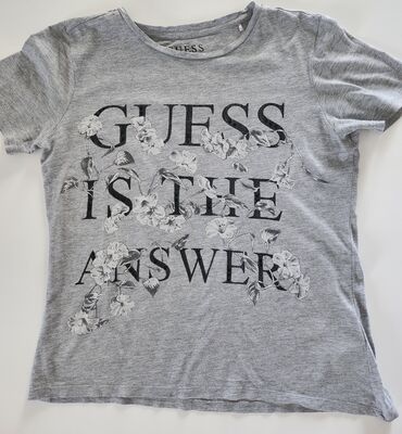 polovna garderoba majica: Guess, XS (EU 34), Pamuk, bоја - Siva
