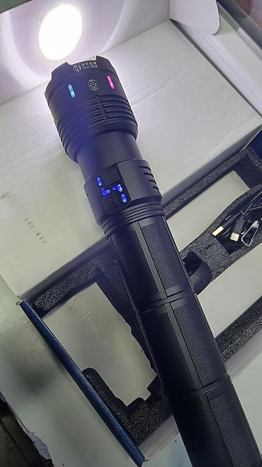 Другие комплектующие: Фонарик LED с мощным оккумулятором новый. 48000маh корпус полностью — 12