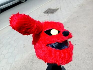 Мотоэкипировка: Чехлы для шлема Санта Клаус Дед Мороз Белый Зайчик Черный — 3