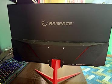 komputer ekran kartı: Rampage markalı qabarıq (curved) monitor satılır. Ekranı (matrisası) — 2