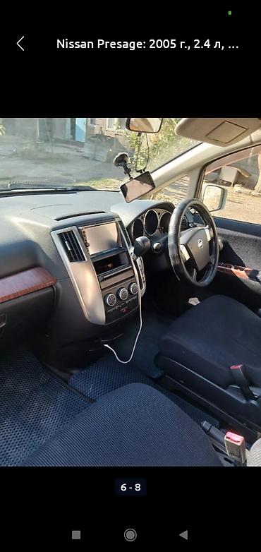 ниссан пресаж 1999: Nissan Presage: 2006 г., 2.5 л, Автомат, Газ, Минивэн — 8