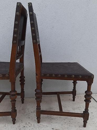 Stilske stolice: Alt Deutsch 2-dve Stilske Stolice •Za restauraciju (sređivanje) — 12