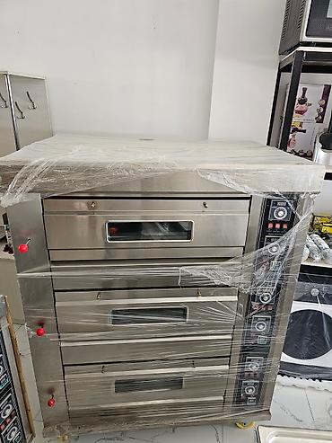 Qaz ilə işləyən sobalar: Qaz ilə işləyən soba, Şirniyyat üçün, 3 mərtəbəli, Yeni — 3