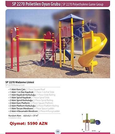 cat 6: Polietilen Uşaq Oyun Qrupları – SP 1600, SP 1400, SP 2230 SP 1600 — 9