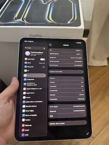 efootbal 2024: Apple iPad Pro 11" (M4) planşeti Xüsusiyyətlər: - Model: iPad Pro 11" — 4