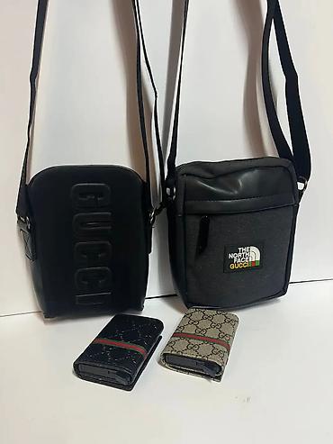 Torbe: Muške torbice preko ramena + novčanici - Modeli: više varijanti — 3