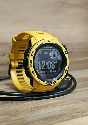 Garmin: Продаю часы Garmin Instinct Solar. Состояние отличное! В комплекте — 1