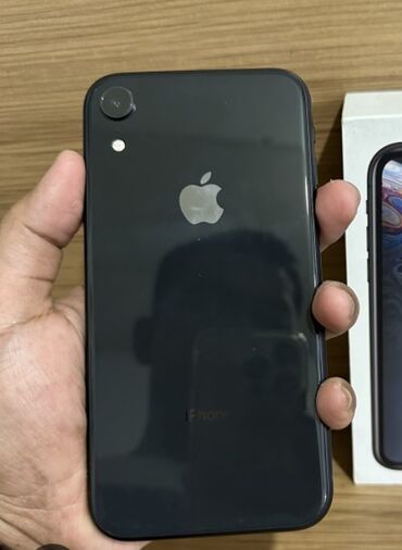 айфон xr osh: IPhone Xr, Колдонулган, 64 ГБ, Кара, Куту, 81 %