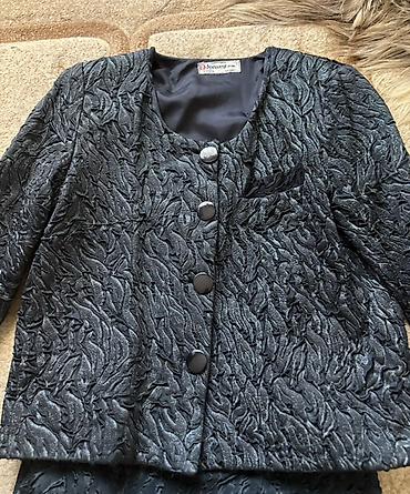 Qadın kostyum dəsti – Durmuş Giyim - İki hissə: jaket + qələm ətək -