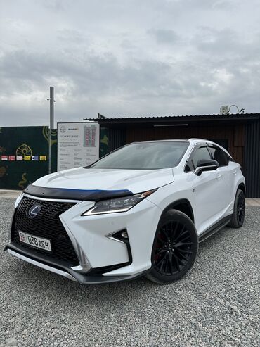 ххх: Lexus RX: 2019 г., 3.5 л, Автомат, Гибрид, Кроссовер