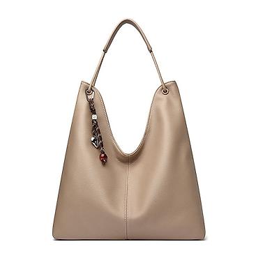 longchamp сумка: Женская компактная сумка через плечо - Формат: кроссбоди, полукруглая — 6