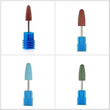nail drill: Фреза силиконовая Полир (полировщик) силикон - карбидный, форма - — 1