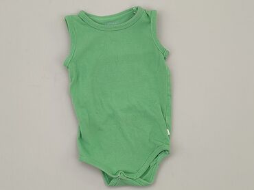 zielone body dziecięce: Body, 0-3 m, 
stan - Dobry