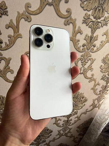 iphine 13: IPhone 13 Pro, 128 GB, Ağ, Barmaq izi, Face ID — 4