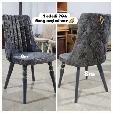 stul plasmas: Mətbəx üçün, Qatlanmayan, rəng - Boz Stul