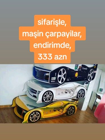Oyuncaqlar: Uşaq maşini çarpayilar sifarişle