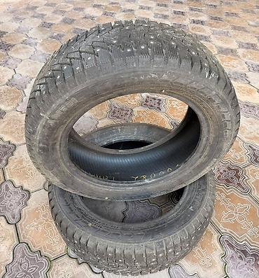 jetta 2: Продаются 2 зимние шипованные шины 205/55 R16. Характеристики: - — 2