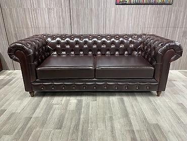 Ofis dəst mebeli: Chester Elegant 3 yerlik divan : ✨Chester Elegant Divan — 1750 yox — 6