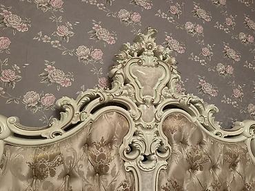 Qonaq otağı dəstləri: Klassik üslubda tam mebel dəsti - Yataq otağı: başlığı kapitonajlı — 12