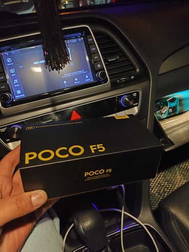 телефоны poco m5: Poco F5, Колдонулган, 256 ГБ, түсү - Кара, 2 SIM