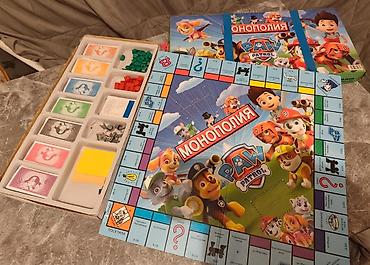 Настольная игра «Монополия: Щенячий патруль» - Тематическая версия