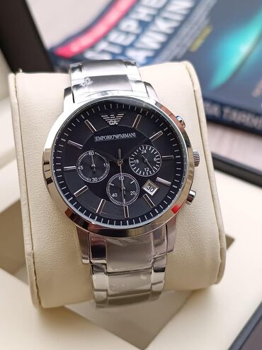 Qol saatları: Yeni, Qol saatı, Emporio Armani, rəng - Qara — 3