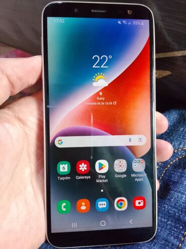 Samsung: Samsung Galaxy J6, 32 GB, Barmaq izi, Face ID