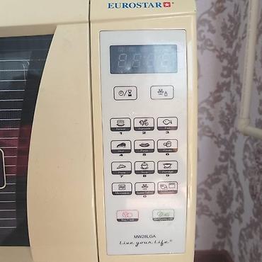 pelet sobası: Mikrodalğalı soba Eurostar, Ayrıca dayanan, Qril ilə, rəng - Ağ, İşlənmiş — 4