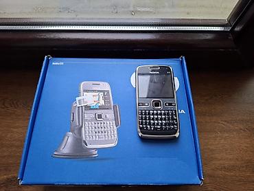 nokia sensor: Nokia E72, < 2 GB Memory Capacity, rəng - Qara, Düyməli — 1