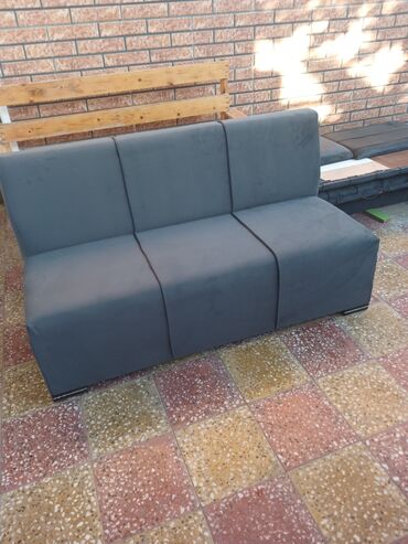 Sifarişlə restoran divanları: Kafe və restoranlar üçün yumşaq oturacaqlar – ikili və üçlü modul — 7