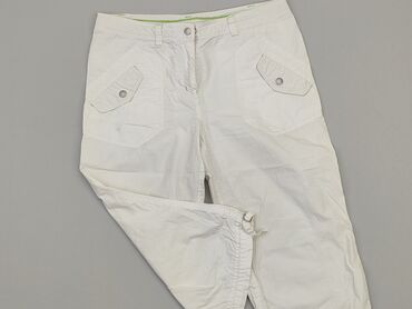 białe klasyczny t shirty: Spodnie 3/4 Damskie, Next, S, stan - Dobry