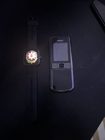 nokia 8800 case: Nokia 8, 4 GB, rəng - Qara, Düyməli