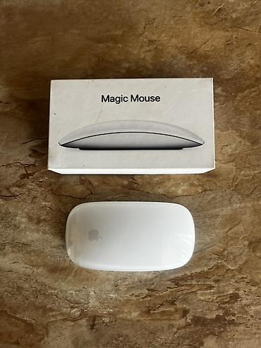 m2 pro: Apple Magic Mouse 2 (белая, Bluetooth) - Сенсорная Multi‑Touch — 1