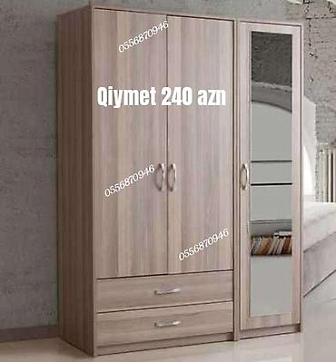 Paltar dolabları, qarderoblar: Dolap qarderop sfoner Məhsul: Güzgülü 3 qapılı paltar şkafı (bir neçə — 16