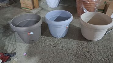 Bitkilər üçün dibçəklər: Dipcək dipcek qablar dipcek qablari gul qabilar Her razmerde ve ferqli — 26